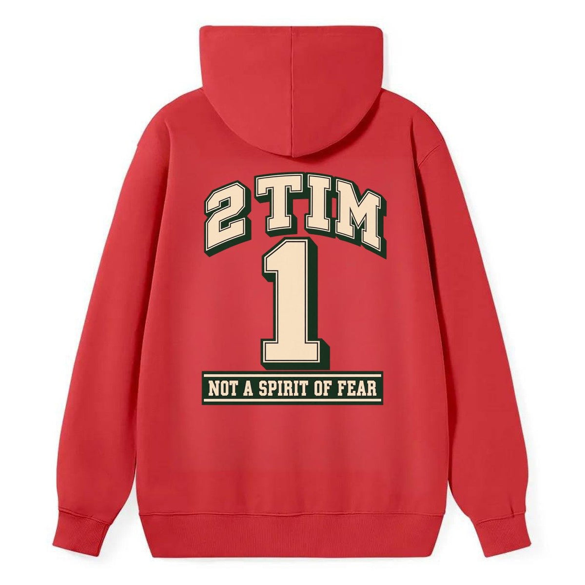 Timothy 1 Varsity Chapel Varsity Classic Pullover Hoodie – Red