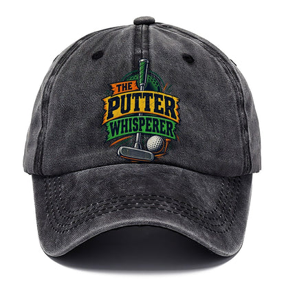 The Putter Whisperer Golf Life Classic Cap – Graphite