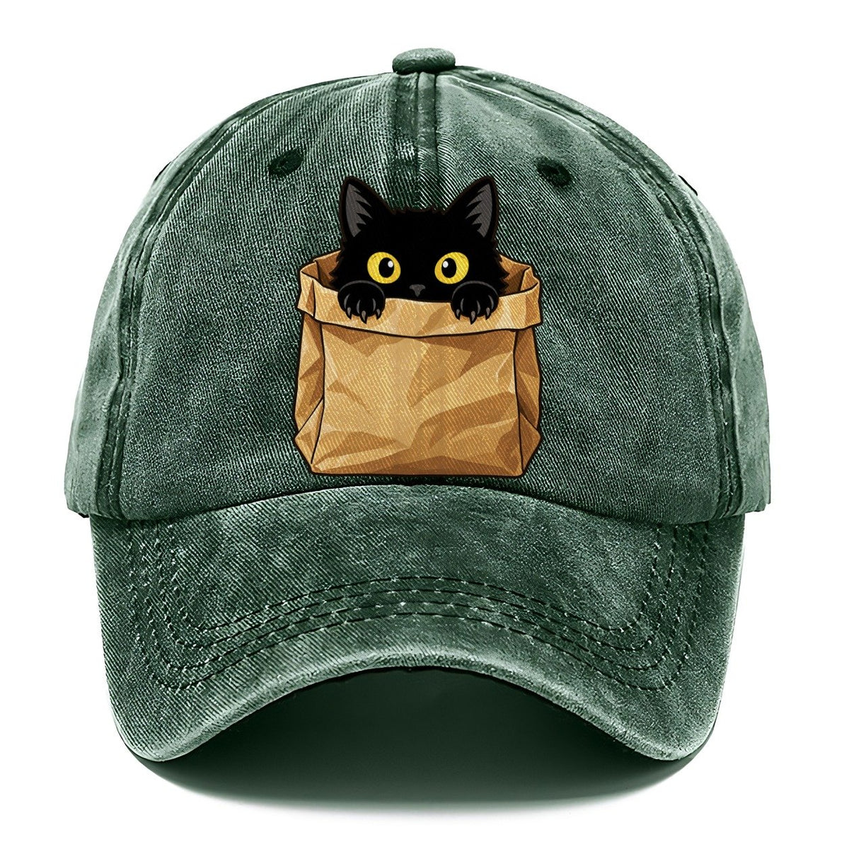 Black Cat Paper Bag Fan Favorites Classic Cap – Forest Mist