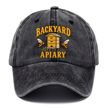 Backyard Apiary Beekeeping Classic Cap – Graphite