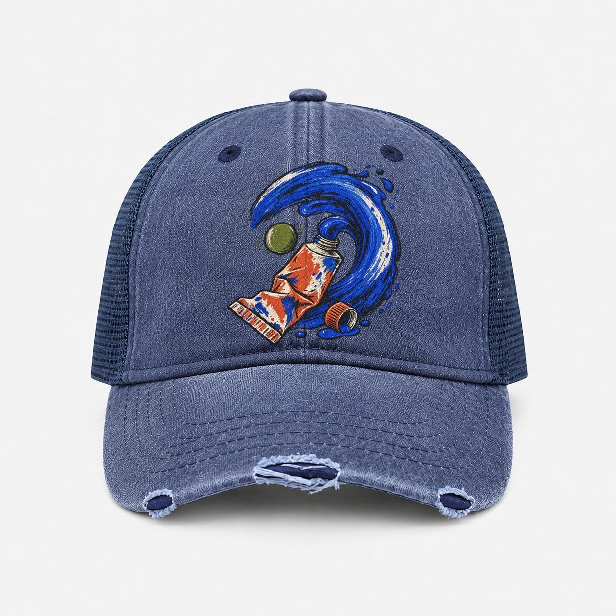 Navy — front view