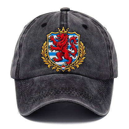 Luxembourg Minimal Emblem Country Logos Classic Cap – Graphite
