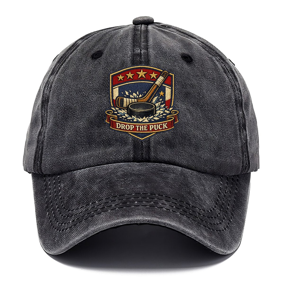 Ice Hockey Player Classic Cap – Graphite