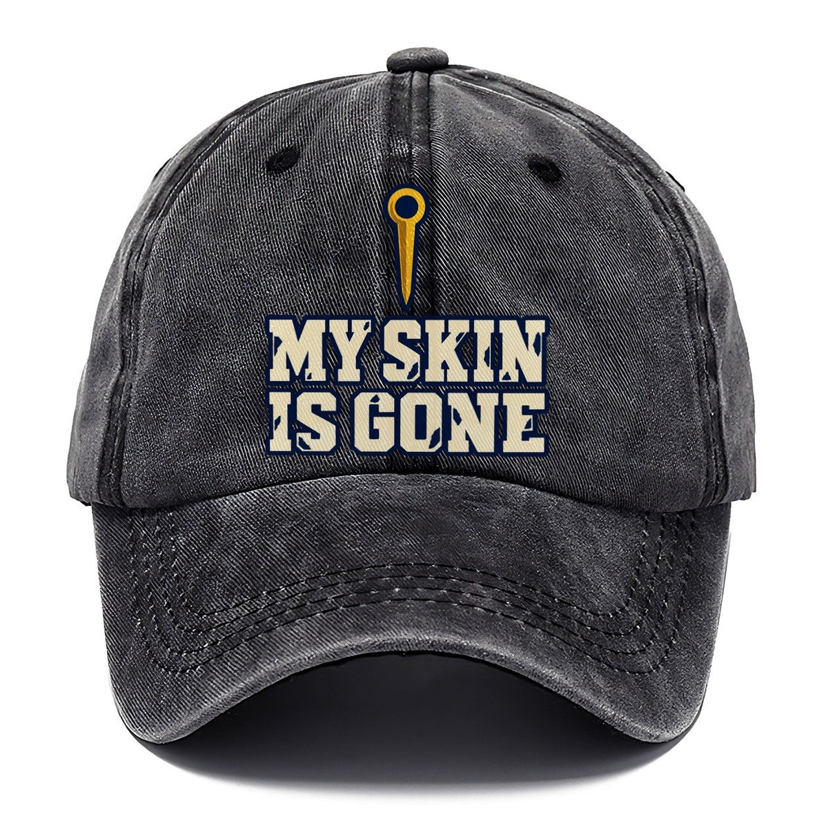 My Skin Is Gone Rock Climbing Classic Cap – Graphite