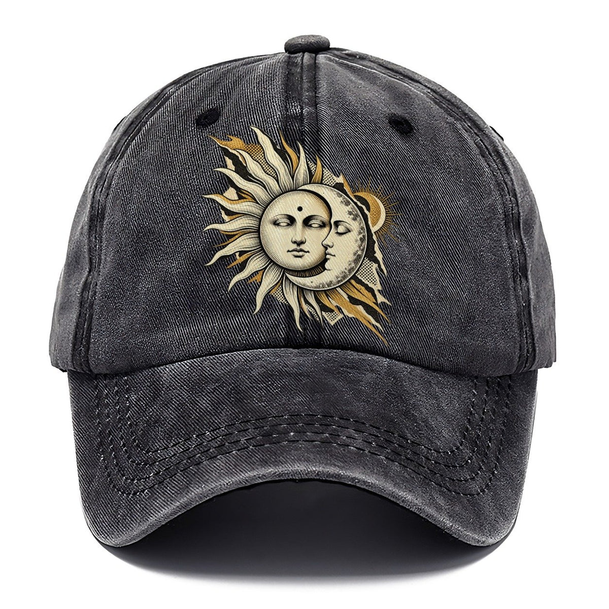 Celestial Harmony Kinetic Collage Classic Cap – Graphite
