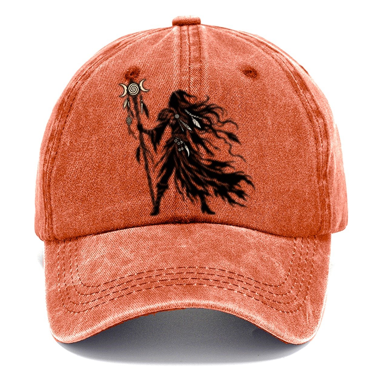 Norse Volva Seeress Witch Magic Classic Cap – Terracotta Clay