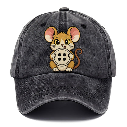 The Sewing Room Mouse Sewing And Quilting Classic Cap – Graphite