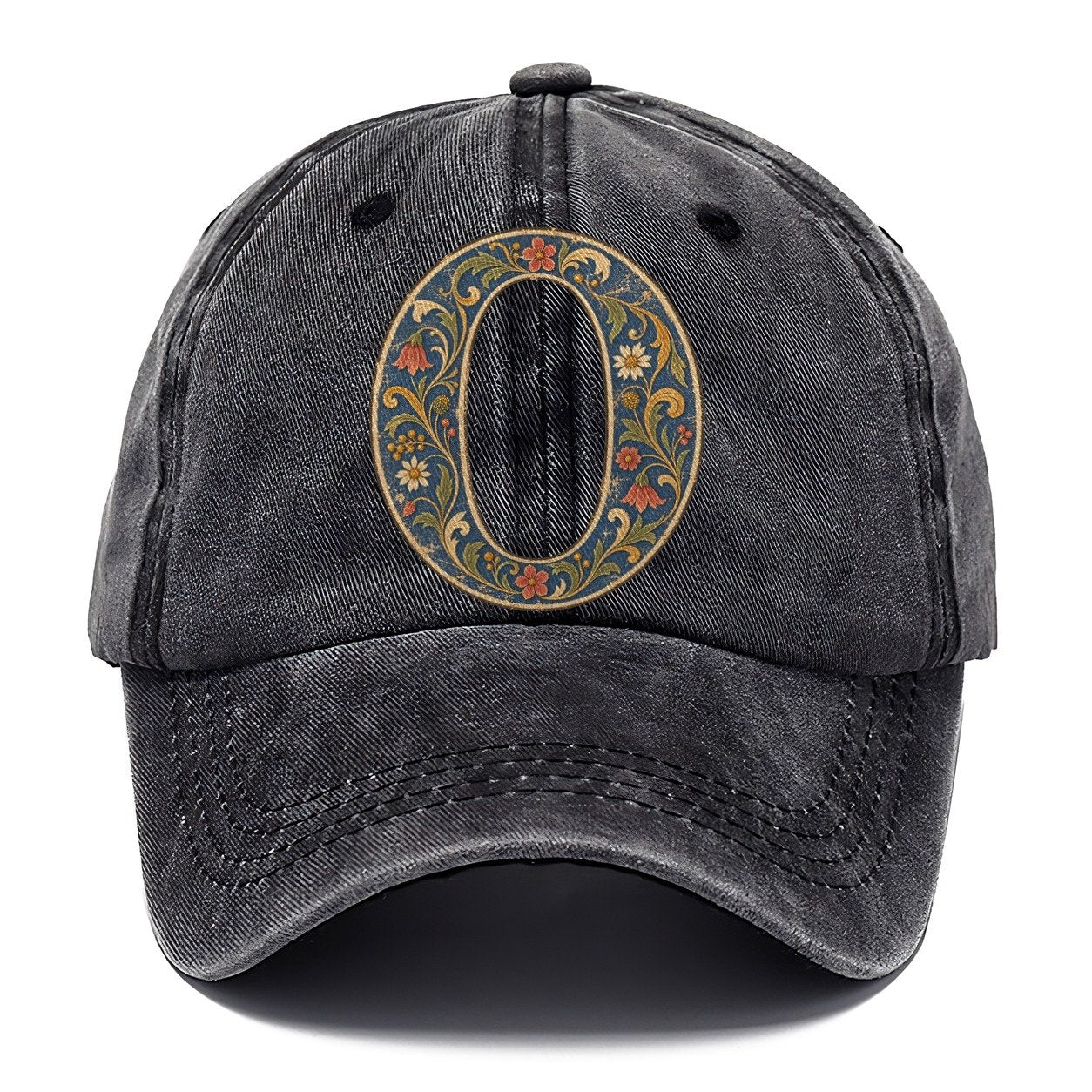 Wildflower O Monogram Classic Cap – Graphite