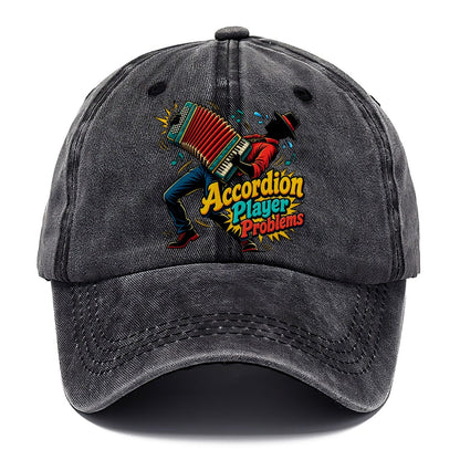 Accordion Player Problems Music Instruments Classic Cap – Graphite
