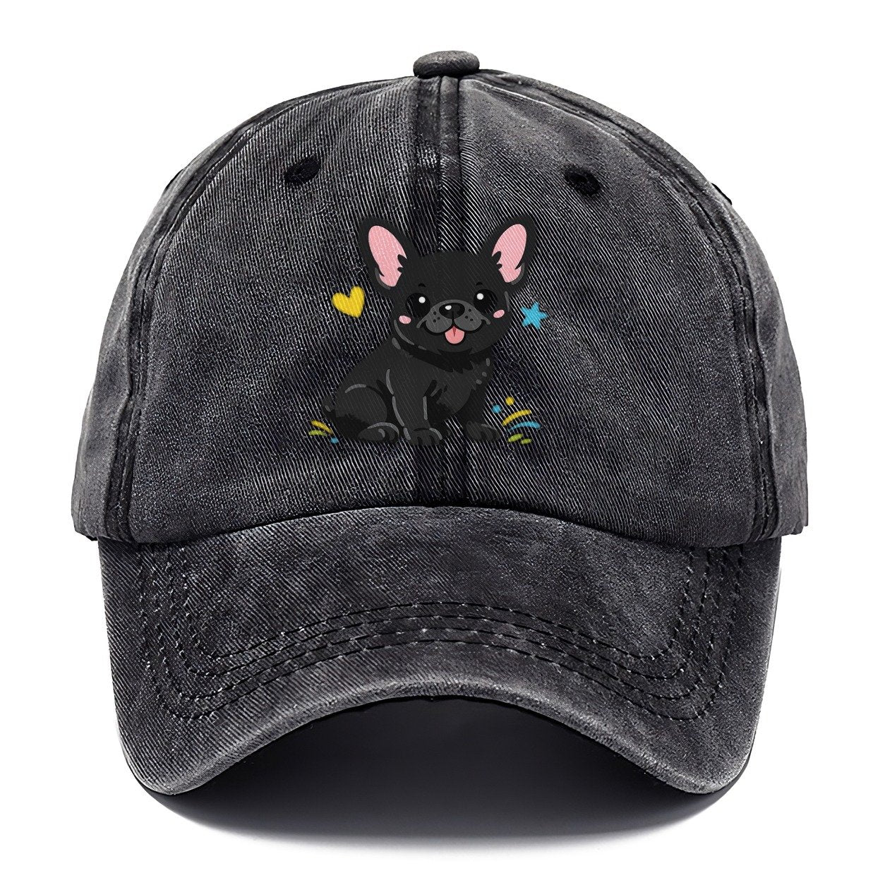 French Bulldog Classic Cap – Graphite