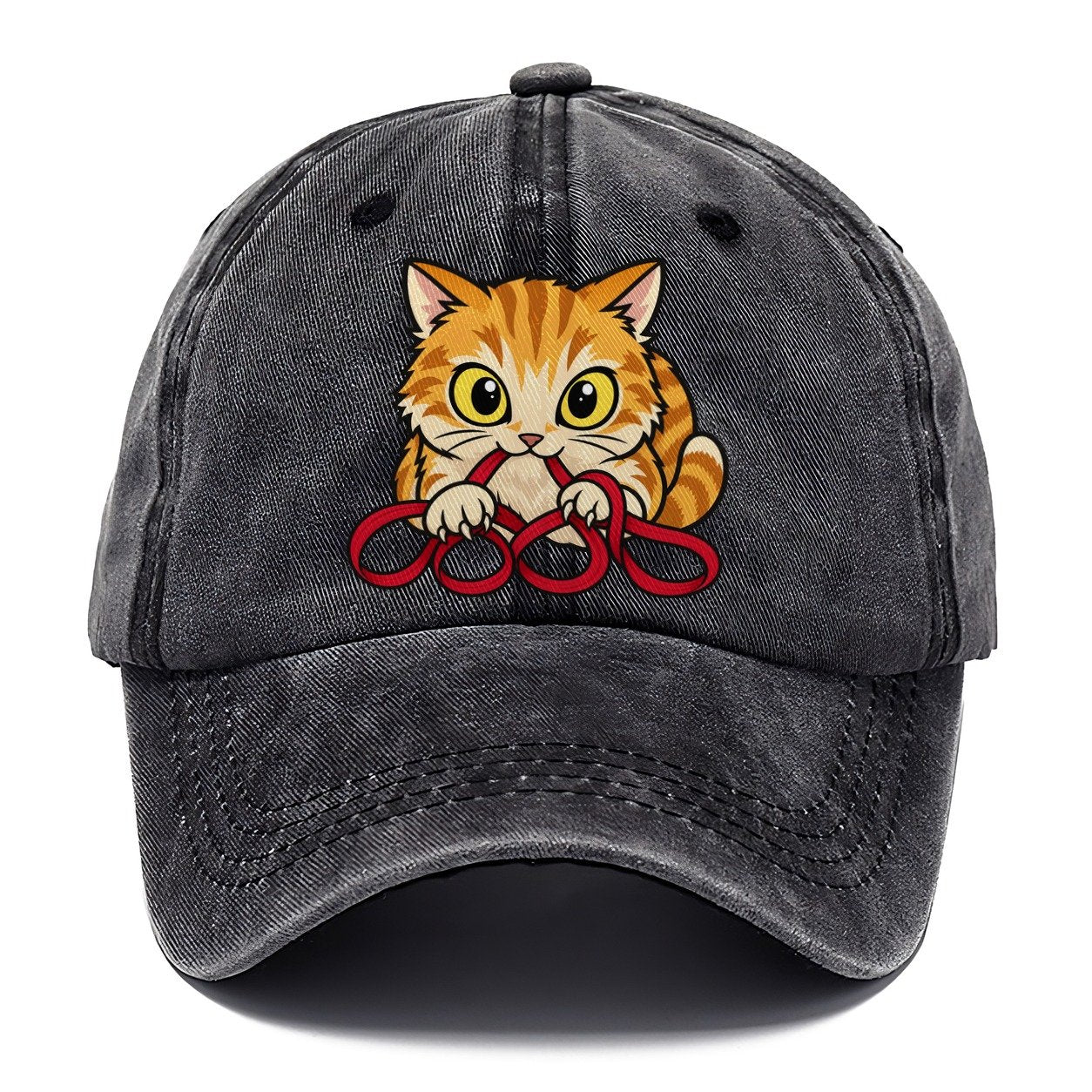 The Floss Bandit Needlework Classic Cap – Graphite