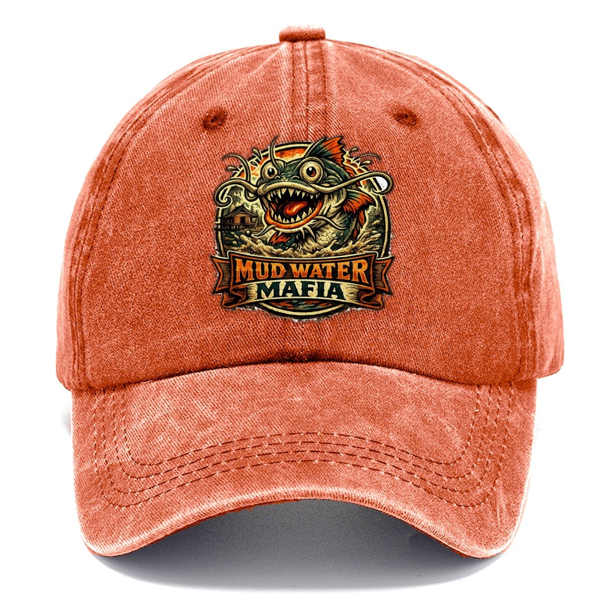 Mud Water Mafia Classic Cap – Terracotta Clay
