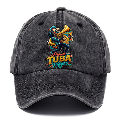 Proud Tuba Player Music Instruments Classic Cap – Graphite