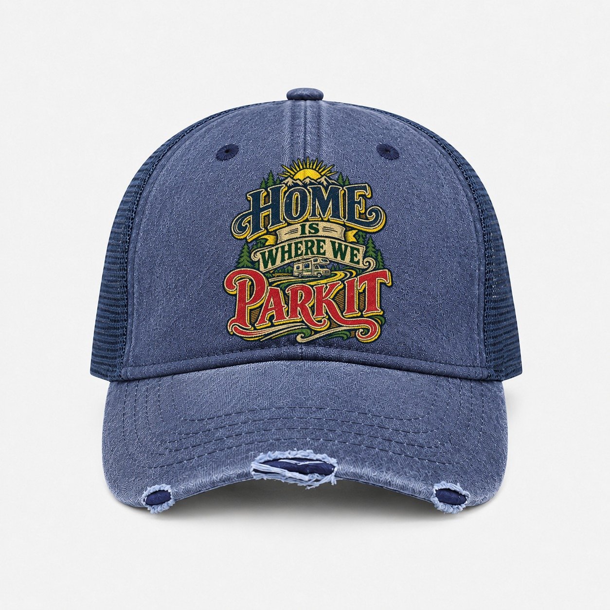 Navy — front view