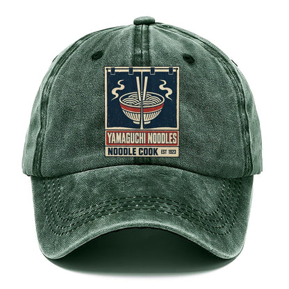 Yamaguchi Noodle House Noren Trade Co Classic Cap – Forest Mist
