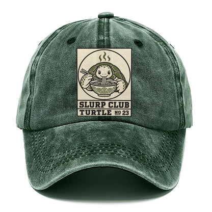Turtle Patient Slurp Club Classic Cap – Forest Mist