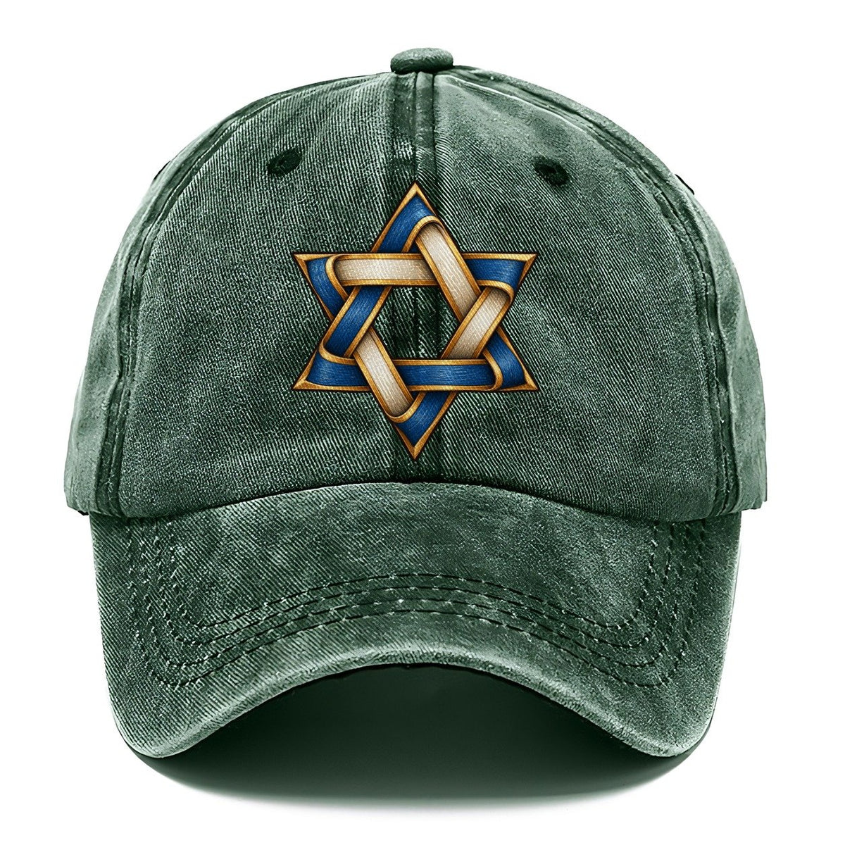 Star Woven Ribbons Fan Favorites Classic Cap – Forest Mist