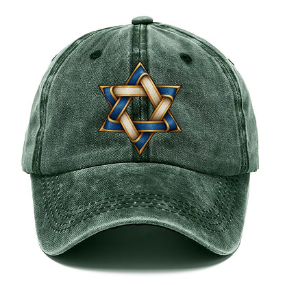 Star Woven Ribbons Fan Favorites Classic Cap – Forest Mist