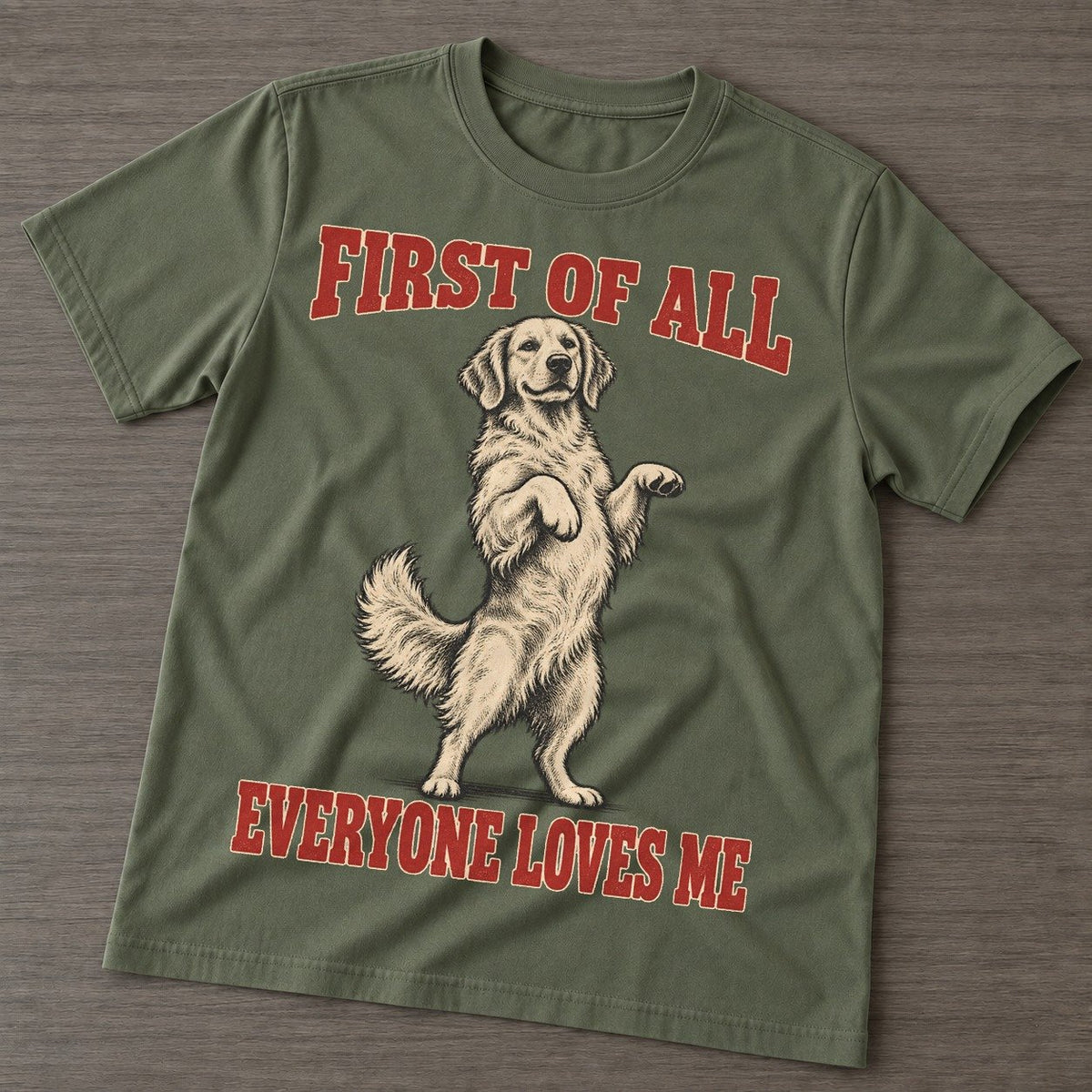 Army Green — front view