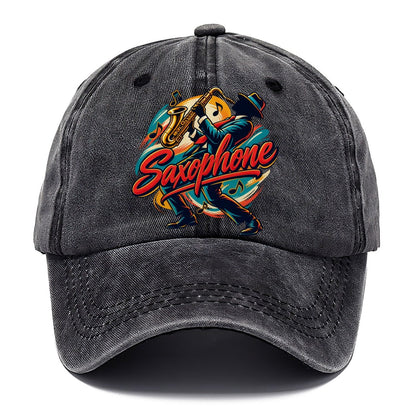 Saxophone Crest Music Instruments Classic Cap – Graphite