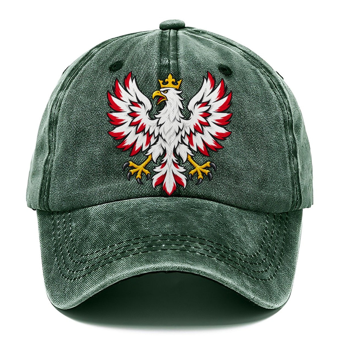 Poland Heraldic Crest Classic Cap – Forest Mist