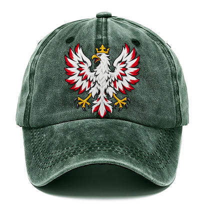 Poland Heraldic Crest Classic Cap – Forest Mist