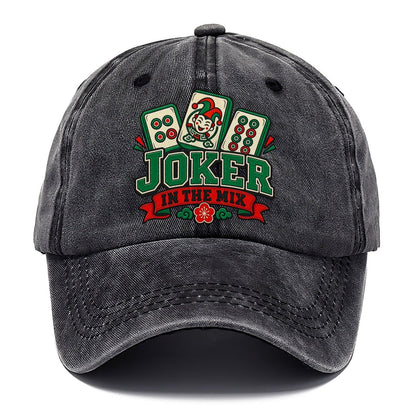 Joker In The Mix Mahjong Game Night Classic Cap – Graphite