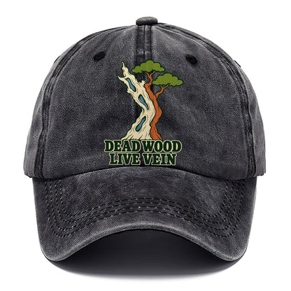 Dead Wood Live Vein Bonsai Classic Cap – Graphite