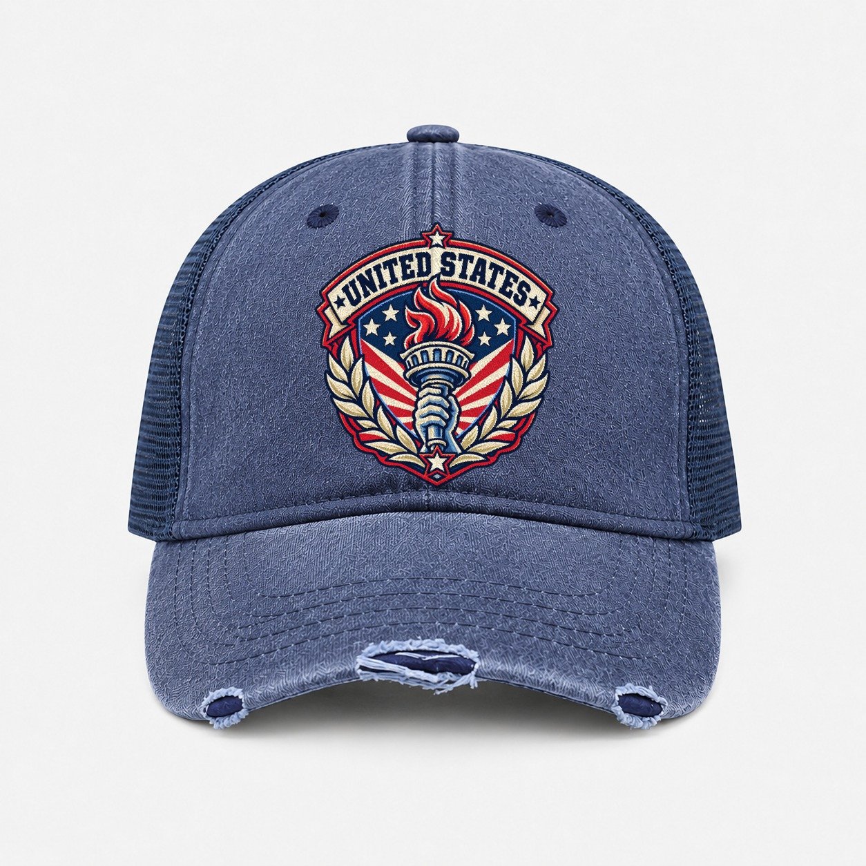 Navy — front view