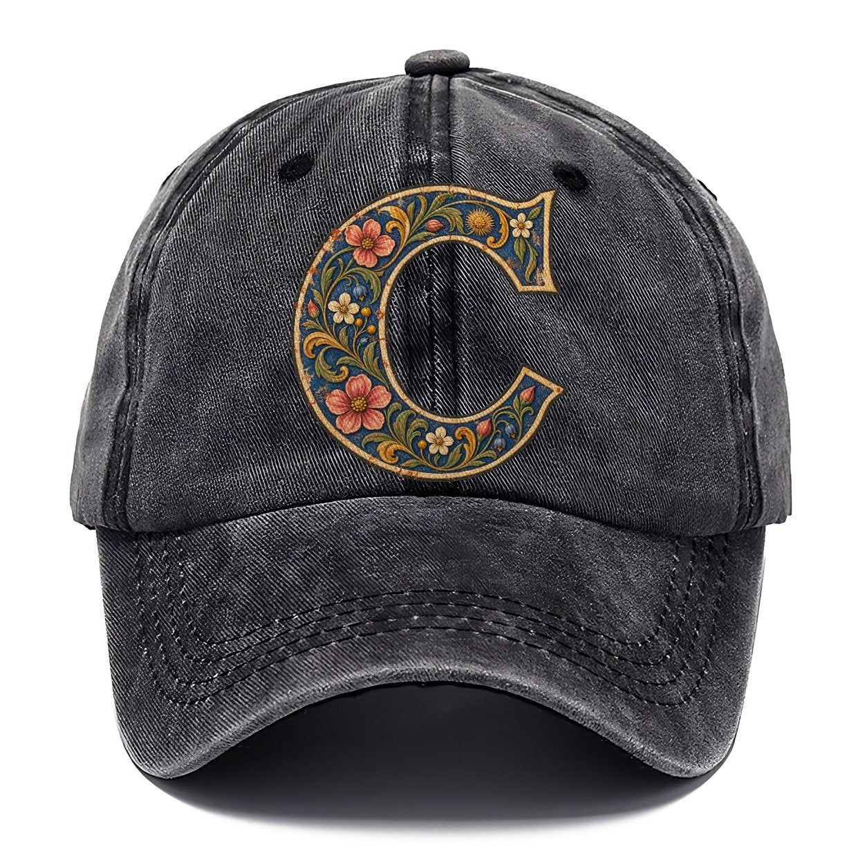 Wildflower C Monogram Classic Cap – Graphite