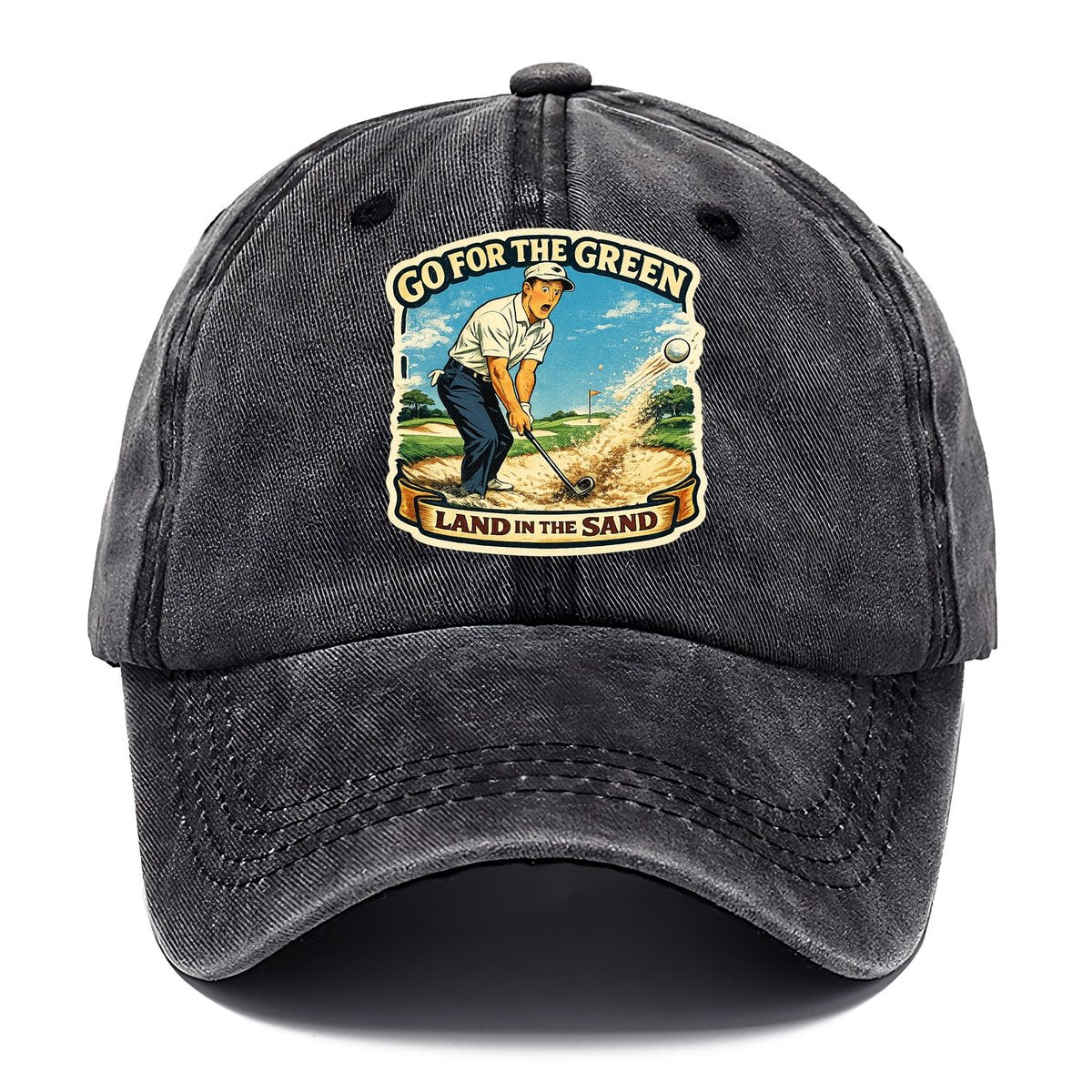 Land In The Sand Classic Cap – Graphite