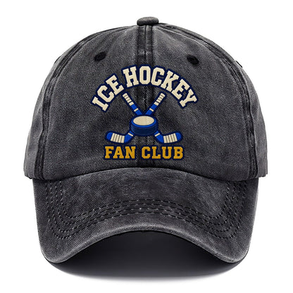 Ice Hockey Fan Club Classic Cap – Graphite