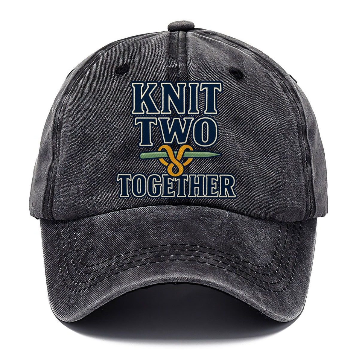 Knit Two Together Yarn Crafts Classic Cap – Graphite