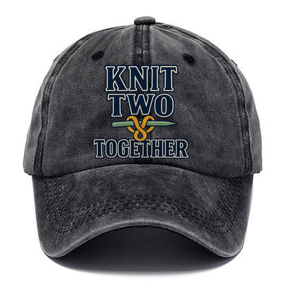 Knit Two Together Yarn Crafts Classic Cap – Graphite