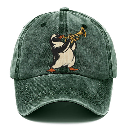 Penguin Trumpeter Sundown Familiars Classic Cap – Forest Mist