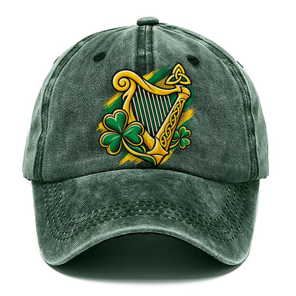 Ireland Pop Art Emblem Classic Cap – Forest Mist