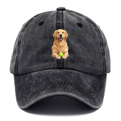 Golden Retriever Tennis Classic Cap – Graphite