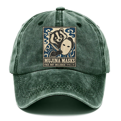 Mujina Masks Yokai Night Market Classic Cap – Forest Mist