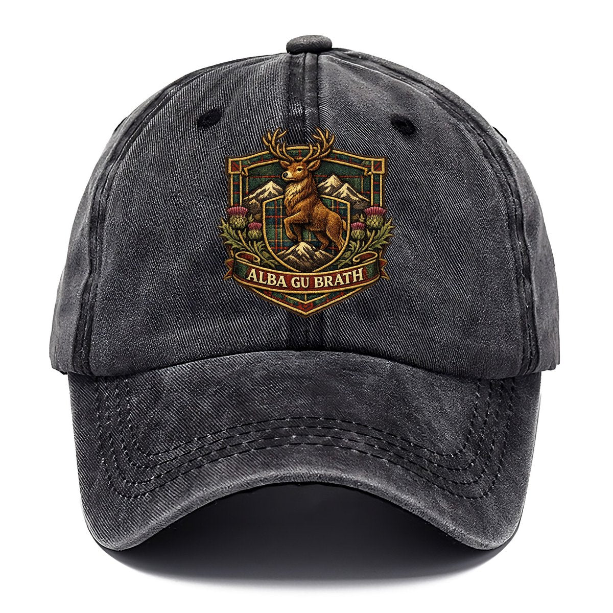 Scottish Highlands Classic Cap – Graphite