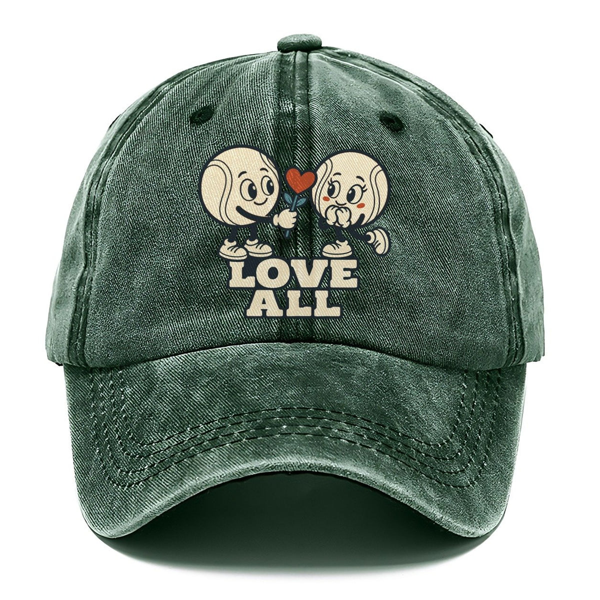 Love All Familiar Punchlines Classic Cap – Forest Mist