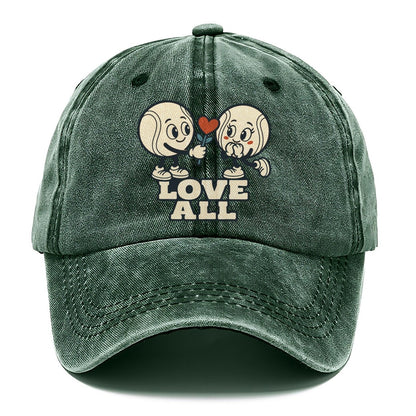 Love All Familiar Punchlines Classic Cap – Forest Mist