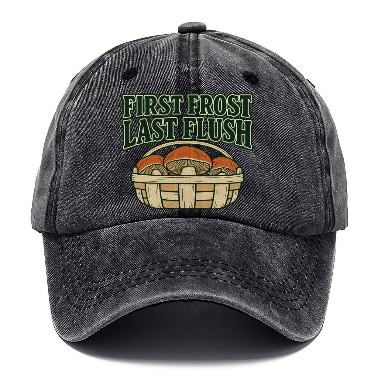 First Frost Last Flush Foraging And Mycology Classic Cap – Graphite