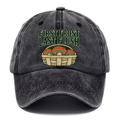 First Frost Last Flush Foraging And Mycology Classic Cap – Graphite
