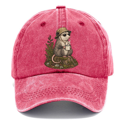 Possum Dawn Patrol Slow Camp Club Classic Cap – Pomegranate Blush