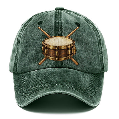 Snare Crossed Sticks Fan Favorites Classic Cap – Forest Mist