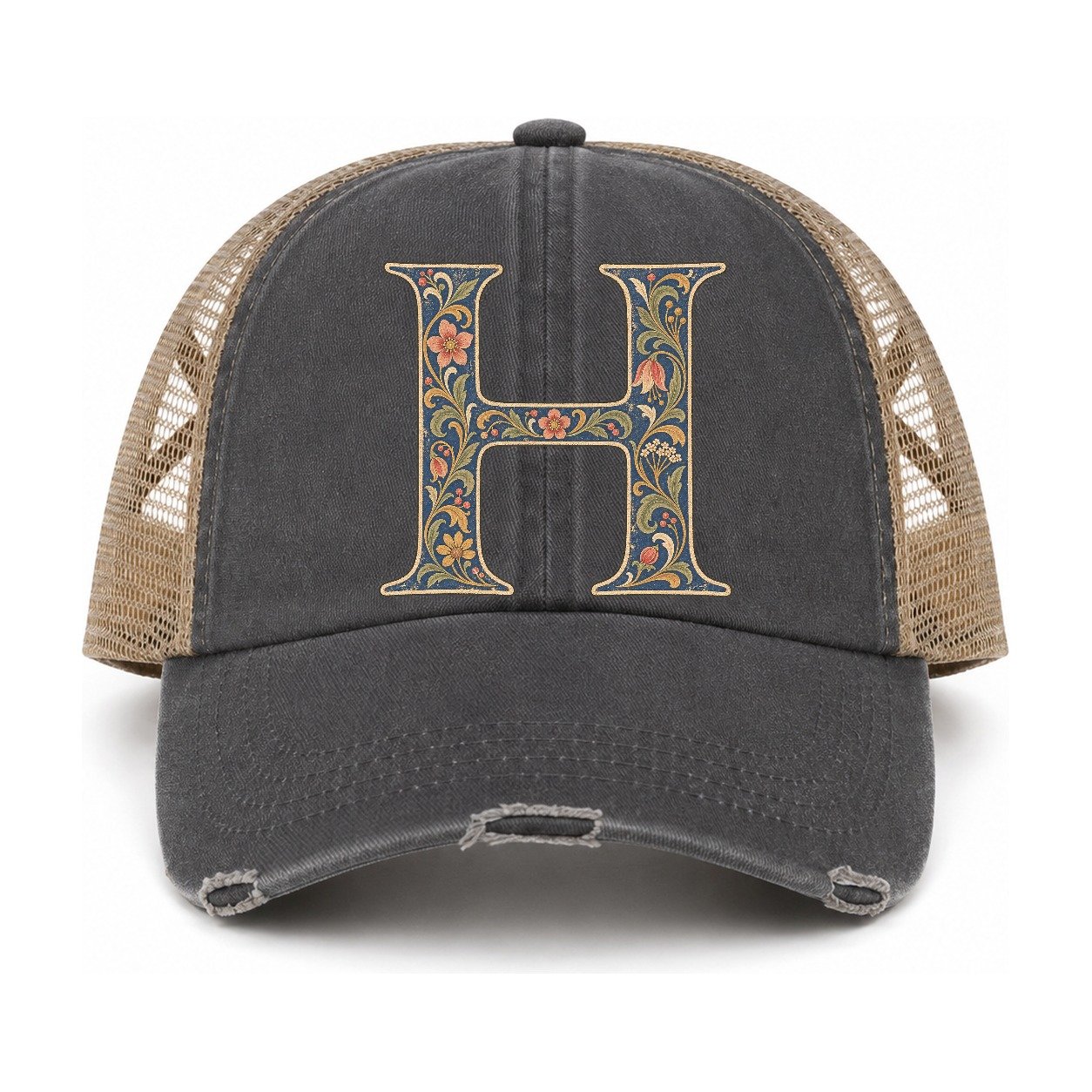 Charcoal-Khaki — front view