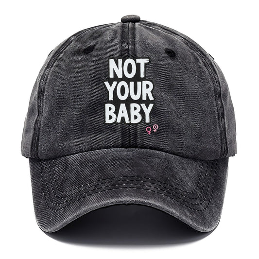Not Your Baby Classic Cap – Graphite
