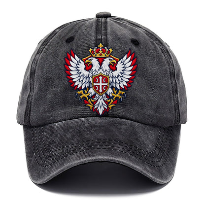 Serbia Minimal Emblem Country Logos Classic Cap – Graphite