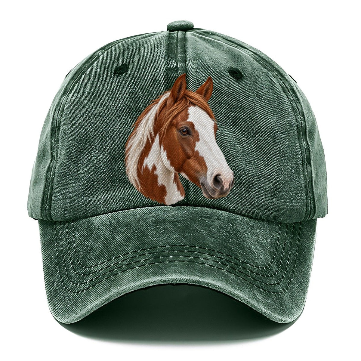 Paint Horse Broad Blaze Pastimes Companions Classic Cap – Forest Mist