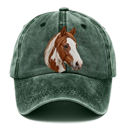 Paint Horse Broad Blaze Pastimes Companions Classic Cap – Forest Mist